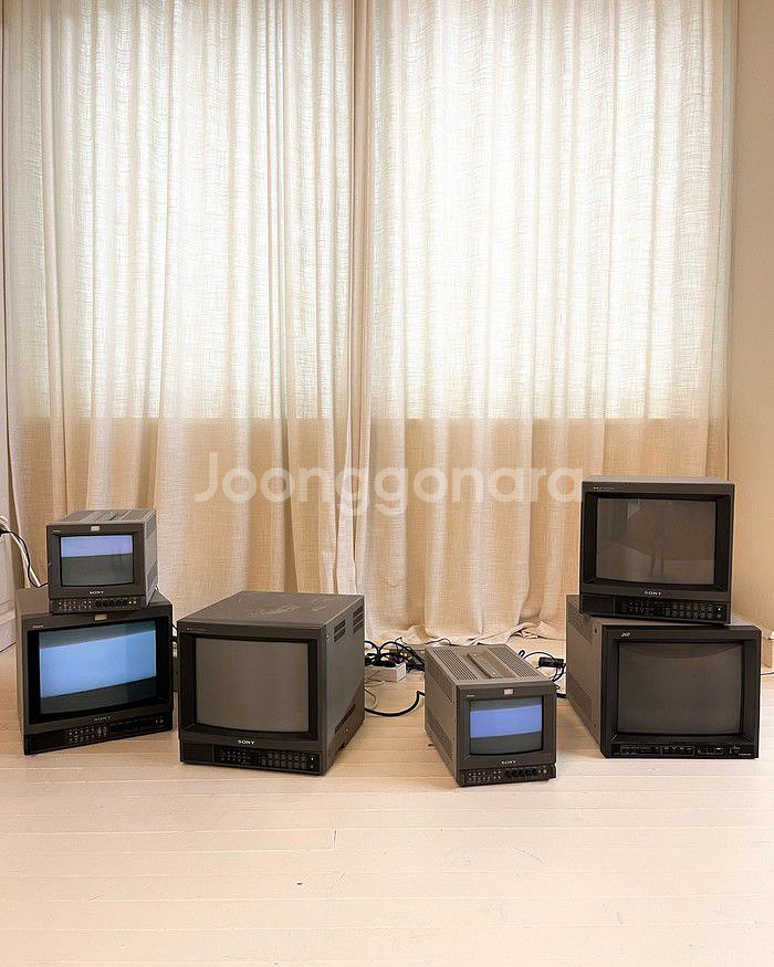 소니 트리니트론 14인치 9인치 빈티지 티비 모니터--1