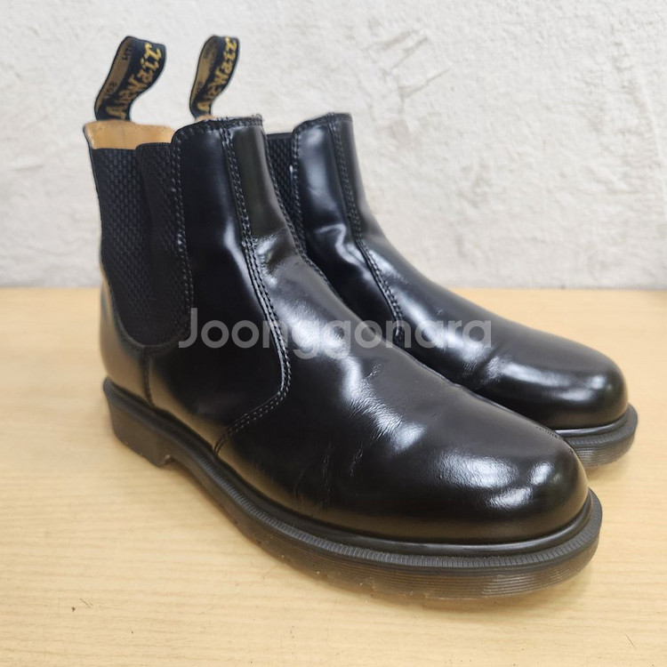 정품 닥터마틴 남성 가죽 캐주얼 첼시 부츠 워커 UK8--2