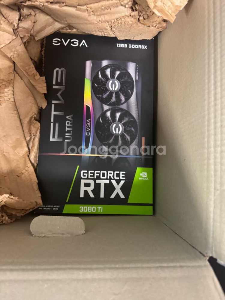 Evga 3080ti 수냉+공랭킷 팝니다--2
