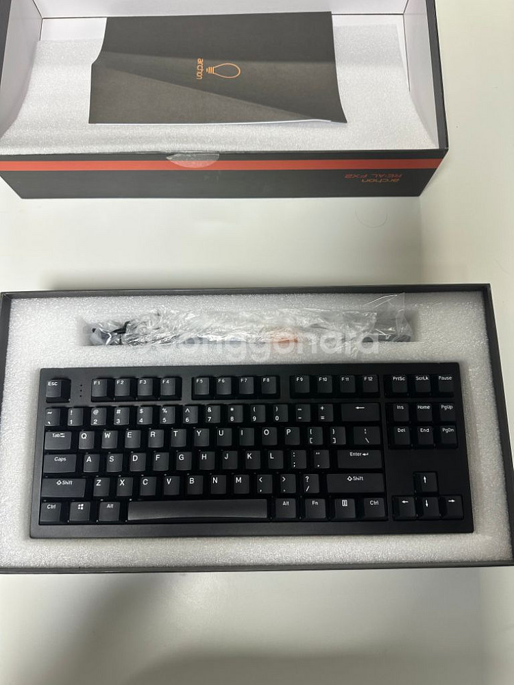 아콘 fx2 풀알루 블랙 cidoo 스위치 클래키 빌드--1