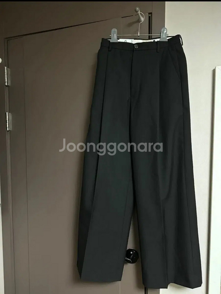 (미착용) 파사드패턴 타임리스 울 팬츠 -S(+4cm)--1
