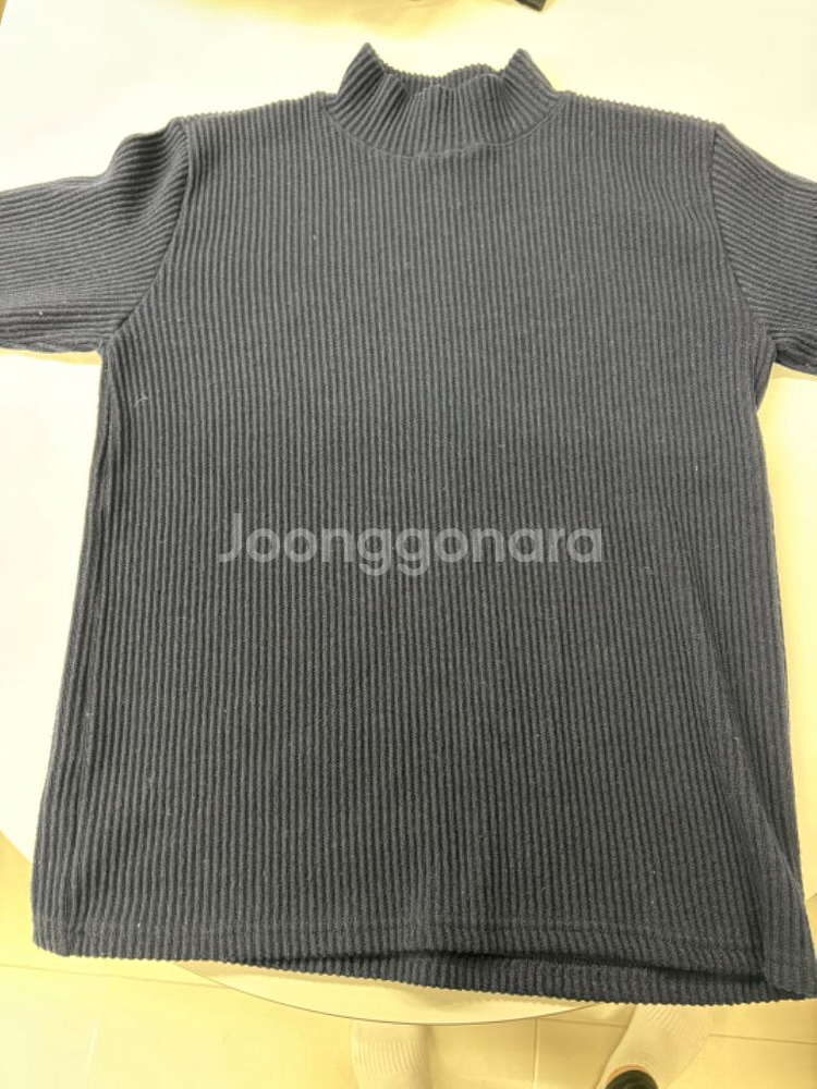 블랙 목티 100사이즈--0