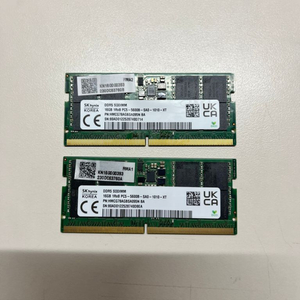 SK하이닉스 노트북용 DDR5 5600 16GB 2개