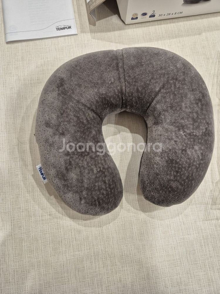 템퍼 목베개 여행용베개--1