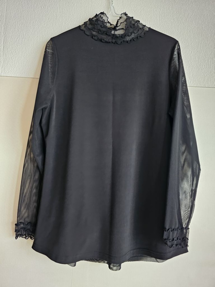 화사하고 이쁜 시스루 블라우스--1