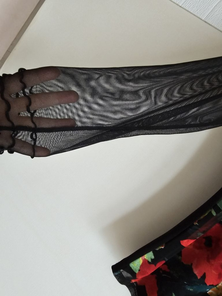 화사하고 이쁜 시스루 블라우스--5