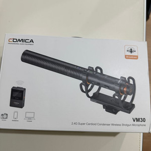 코미카(comica)vm30 지향성 샷건 마이크