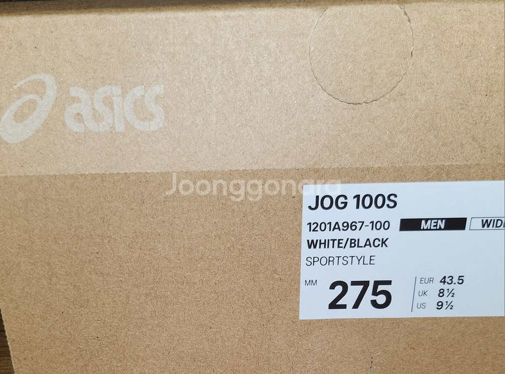 아식스 조그 100s--6
