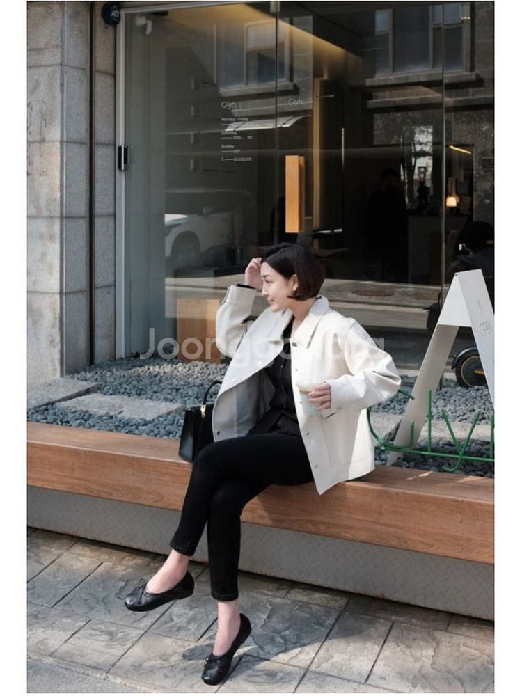 마즈 페이크레더자켓--1