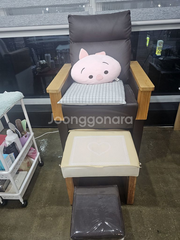 네일샵 패디의자--1