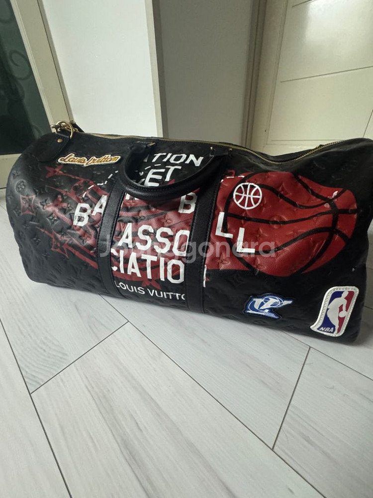루이비통 x NBA 히어로 재킷 가죽 키폴 55 모노그--2
