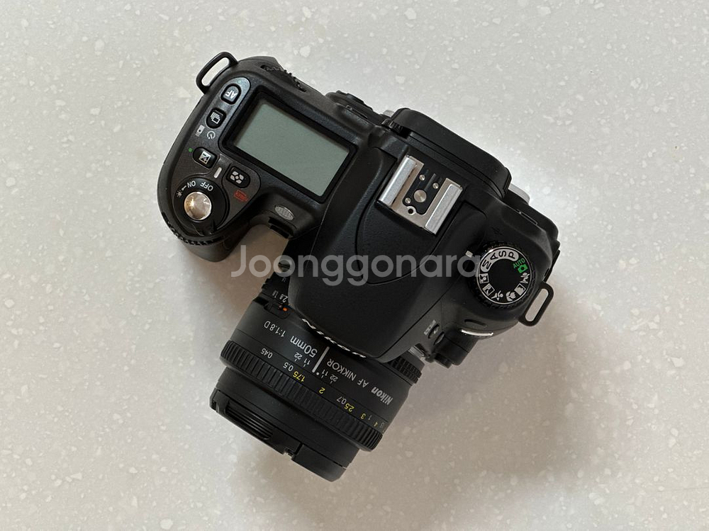 니콘 d80 dslr 카메라 바디 + 50mm 1.렌즈--2