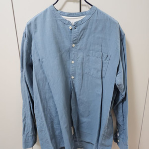 젠틀커버 블루 셔츠 100