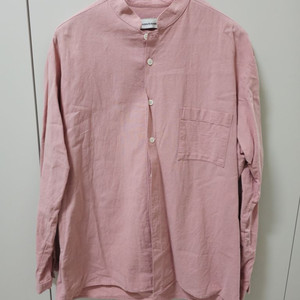 Have & Have 핑크코럴 컬러 캐주얼 셔츠 L