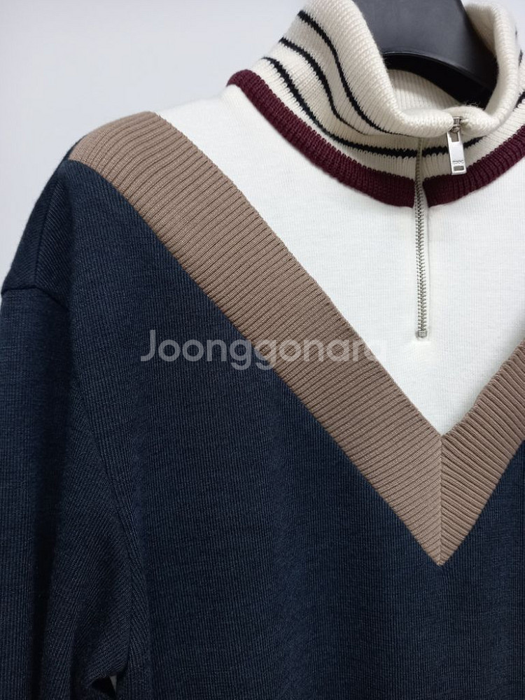 주크 ZOOC 춘추동 니트 플리츠 롱 원피스 55--7