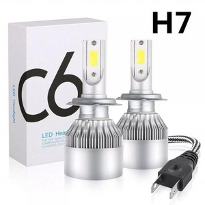 C6 자동차 LED 전조등 안개등 H7 2조.무료배송