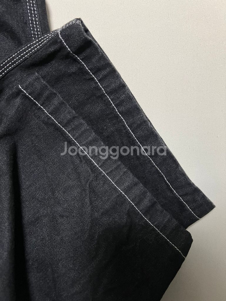 칼하트 wip og 싱글니 팬츠 블랙 스톤 워시드 L--5