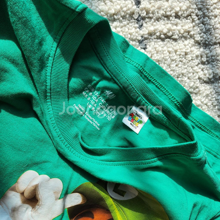 슈퍼마리오 140 티셔츠 일괄--1