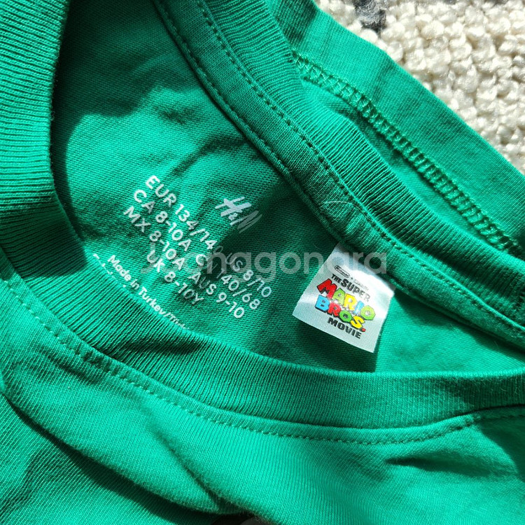 슈퍼마리오 140 티셔츠 일괄--2