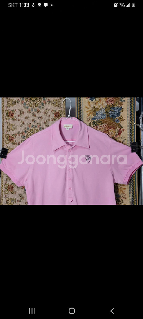 100 디젤 빈티지 카라넥 티셔츠--3