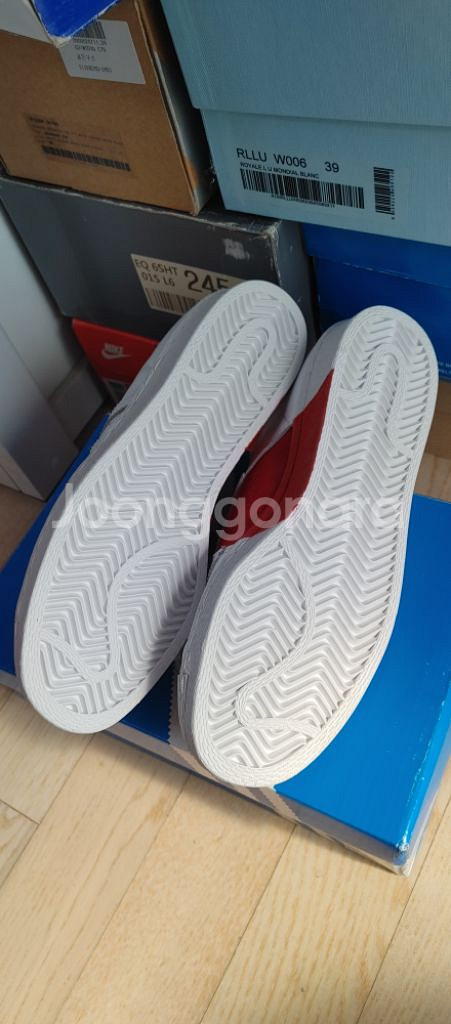 (새상품) 아디다스 슈퍼스타 하트 (240mm) 새상--6