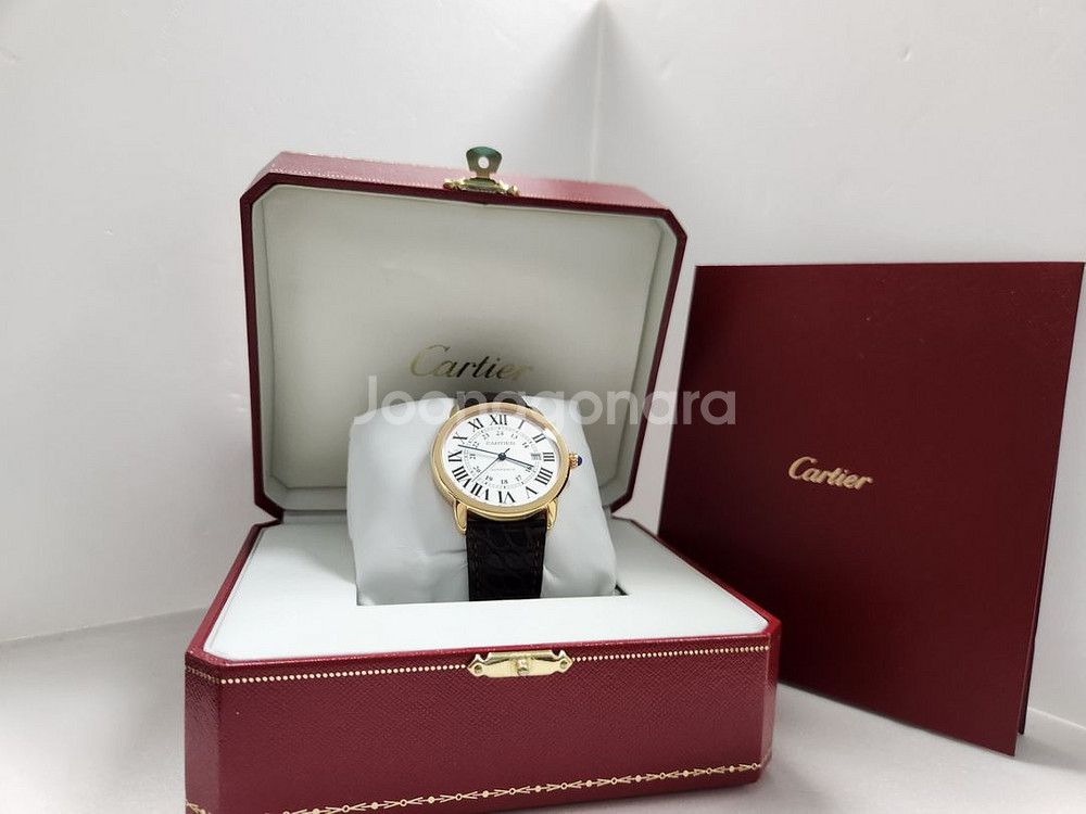 까르띠에 롱드솔로 18k금통 42mm W6701009--1