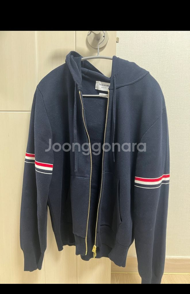 톰브라운 후드집업--0
