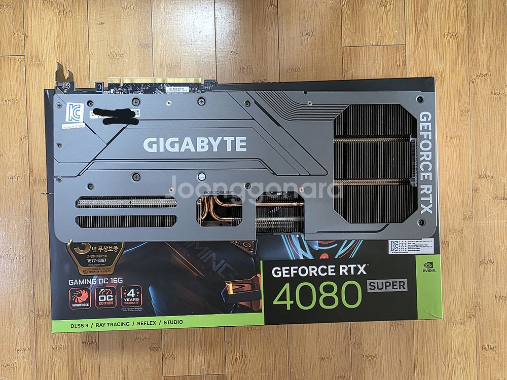 RTX 4080 super gaming oc 판매합니다--2