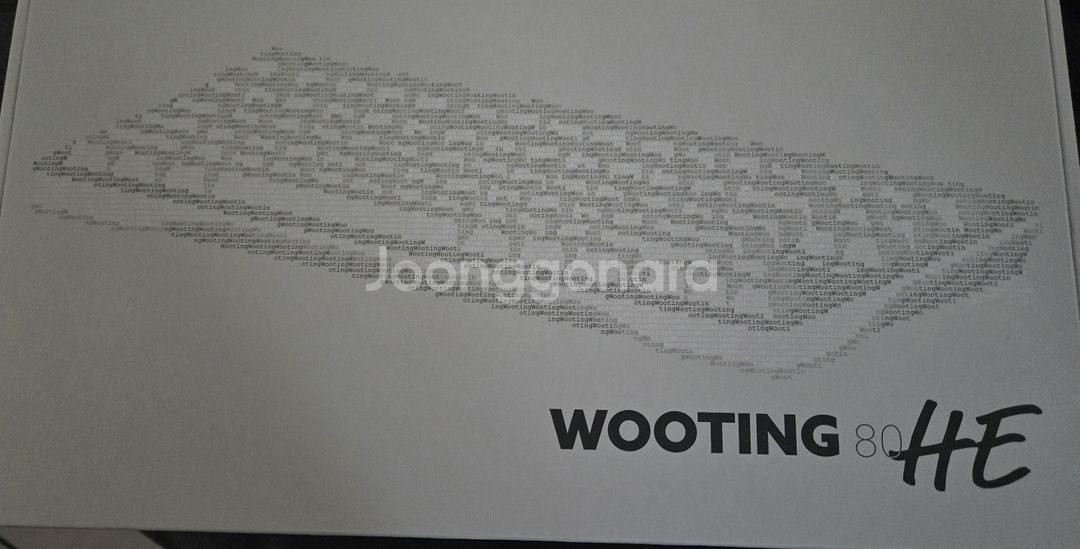 우팅 Wooting 80he 래피드트리거 키보드 풀박--6