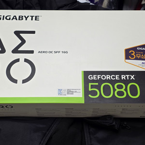 기가바이트 RTX 5080 AERO SFF 판매합니다