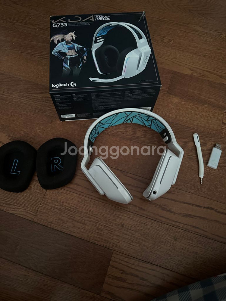 로지텍 G733 KDA 무선 헤드셋--1
