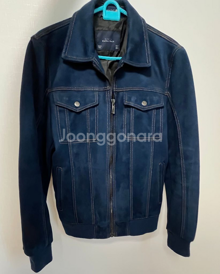 Zara Man 페이크 스웨이드 자켓 M--3