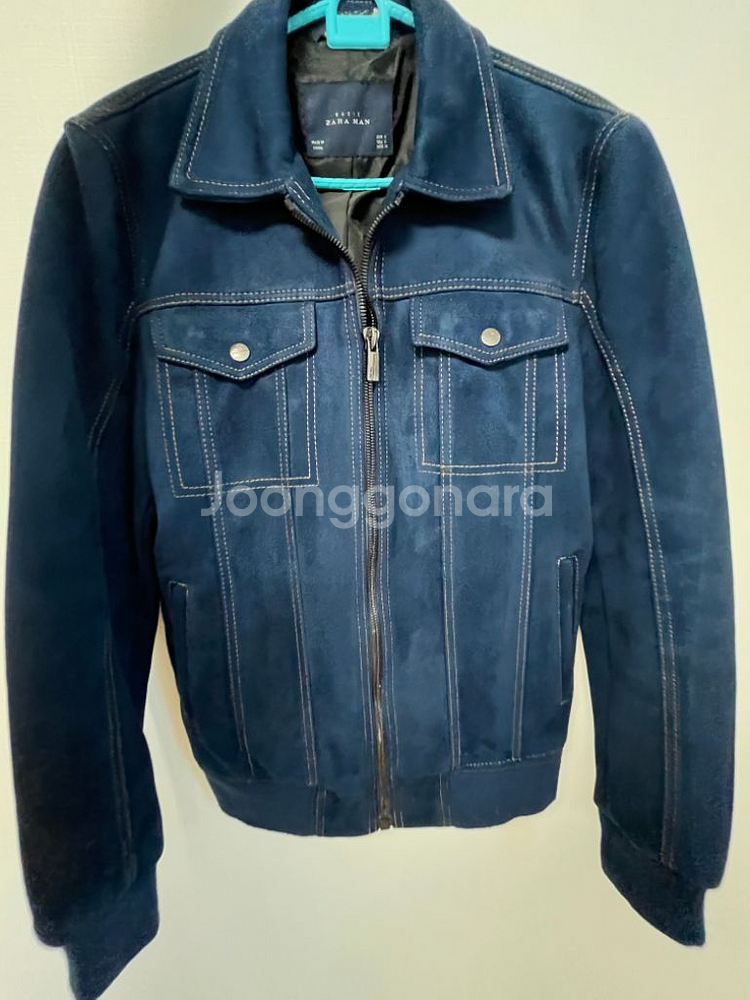Zara Man 페이크 스웨이드 자켓 M--4