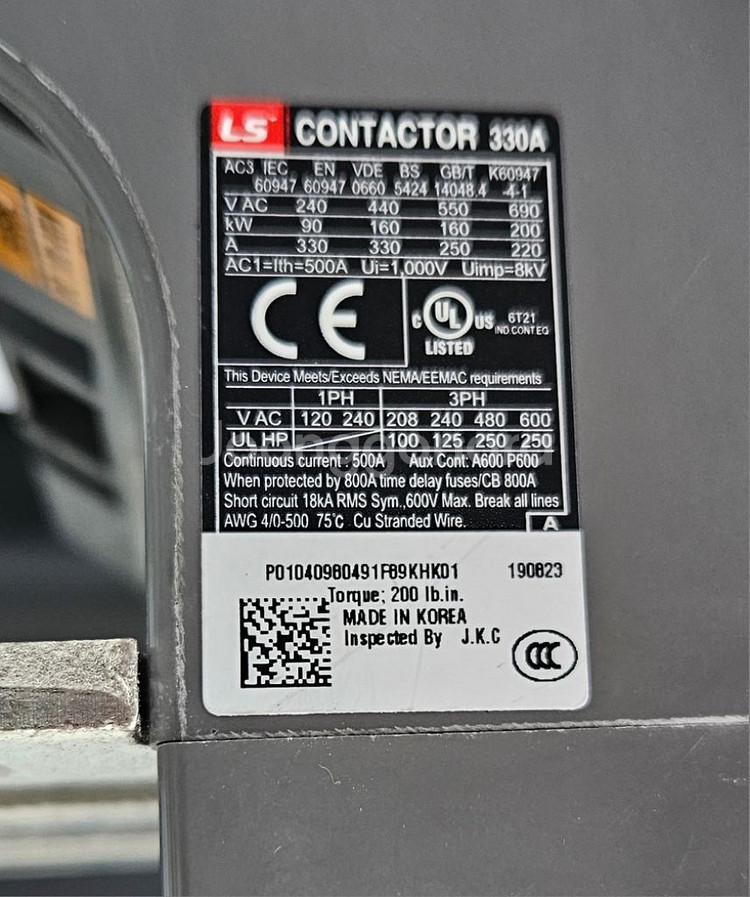 LS일렉트릭 MC-330a AC/DC 전자접촉기 마그네--1