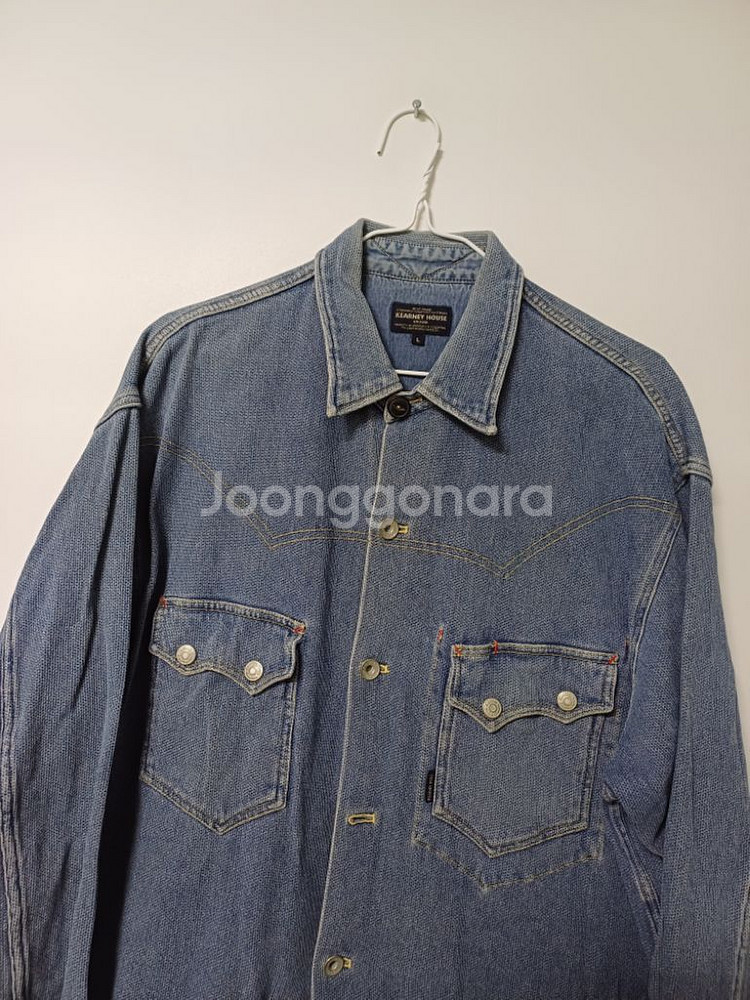 남성 커니하우스 청데님 셔츠자켓 (110)--2