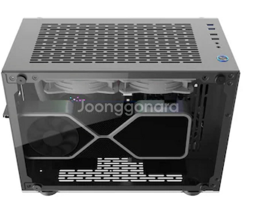 마이크로닉스 POCO ITX 미니ITX 8세대보드+파워--4