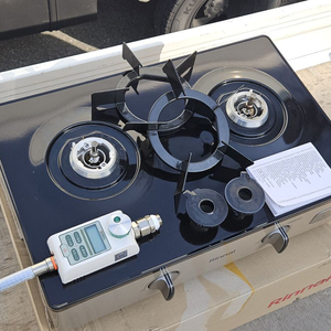 린나이 자동불꽃조절 2구(도시가스)(가스차단기별도)