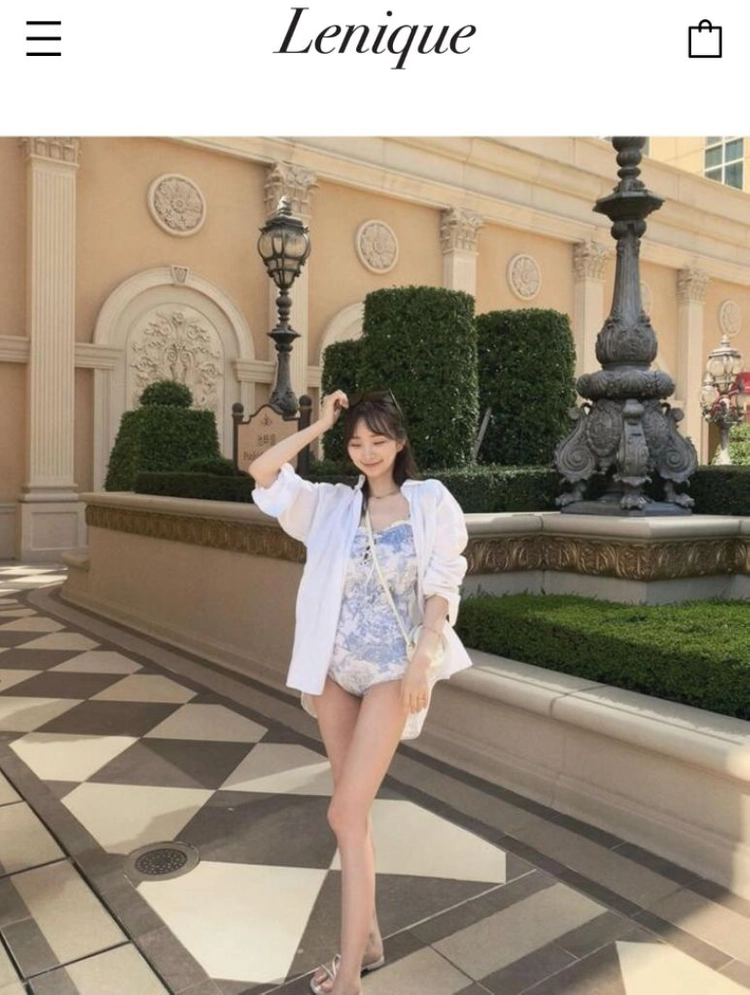 르니끄 폴웨어 레오타드 아멜리블루 S 이미지