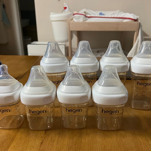 헤겐젖병 7개 (240ml + 2단계 4개 / 150m