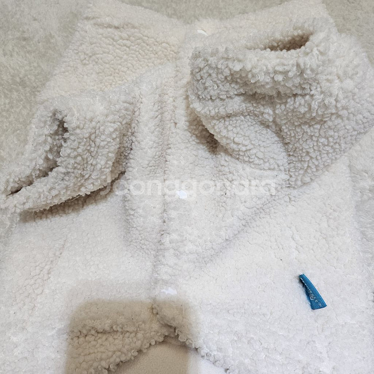 강아지 뽀글이 점퍼 XL--4