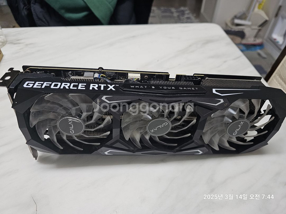 엔비디아 갤럭시 그래픽카드 RTX 3070 8g 판매--0