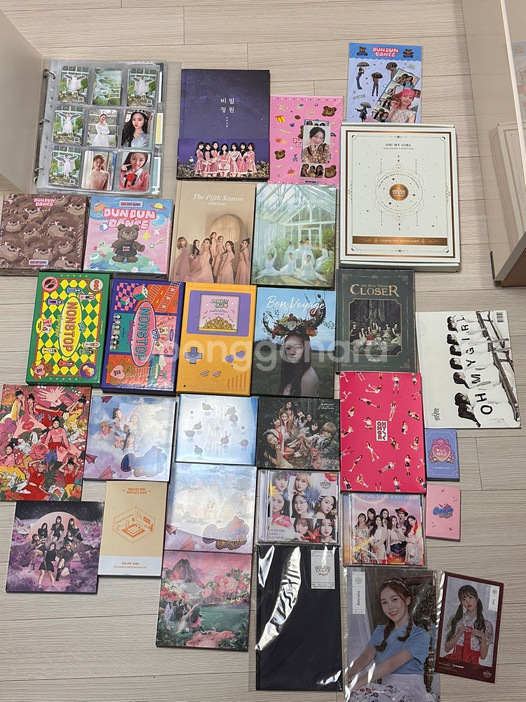 오마이걸 앨범 포카 브로마이드 굿즈 일괄 판매--0