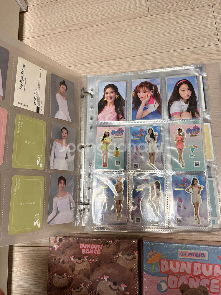 오마이걸 앨범 포카 브로마이드 굿즈 일괄 판매--2