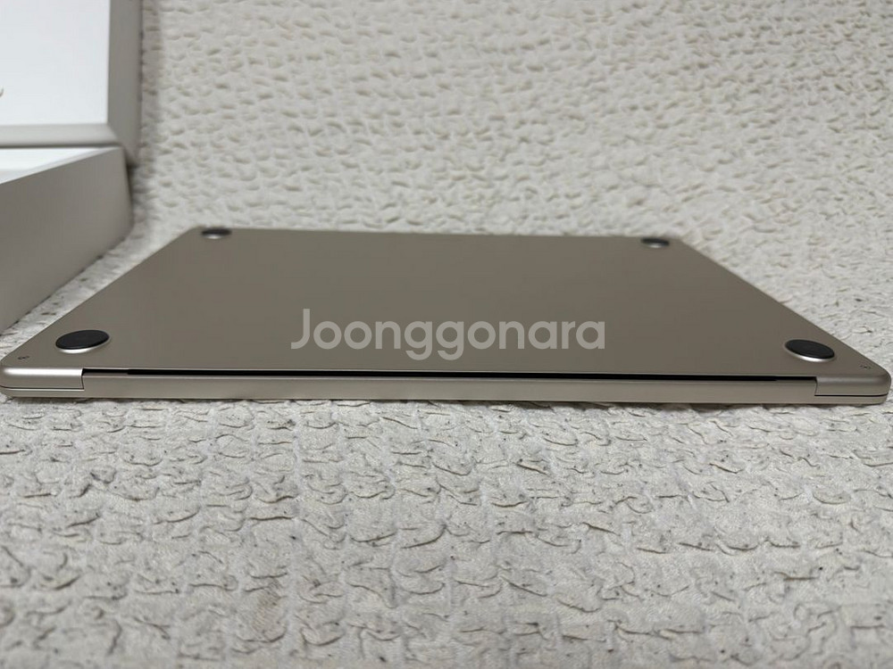 맥북에어 M3 15인치 16램 256기가 배터리100%--3