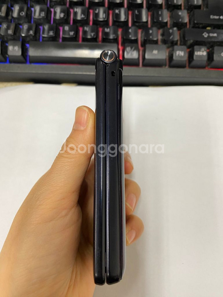 KT 갤럭시폴더2 블랙 20년개통 32GB 효도폰학생폰--4