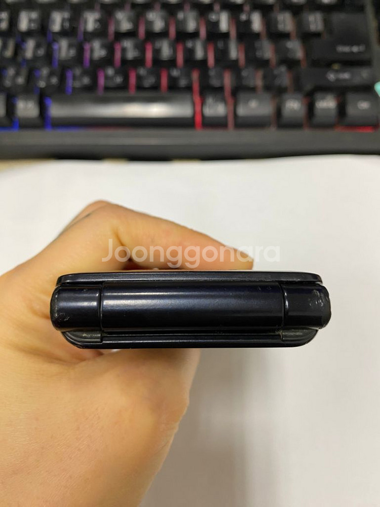 KT 갤럭시폴더2 블랙 20년개통 32GB 효도폰학생폰--3