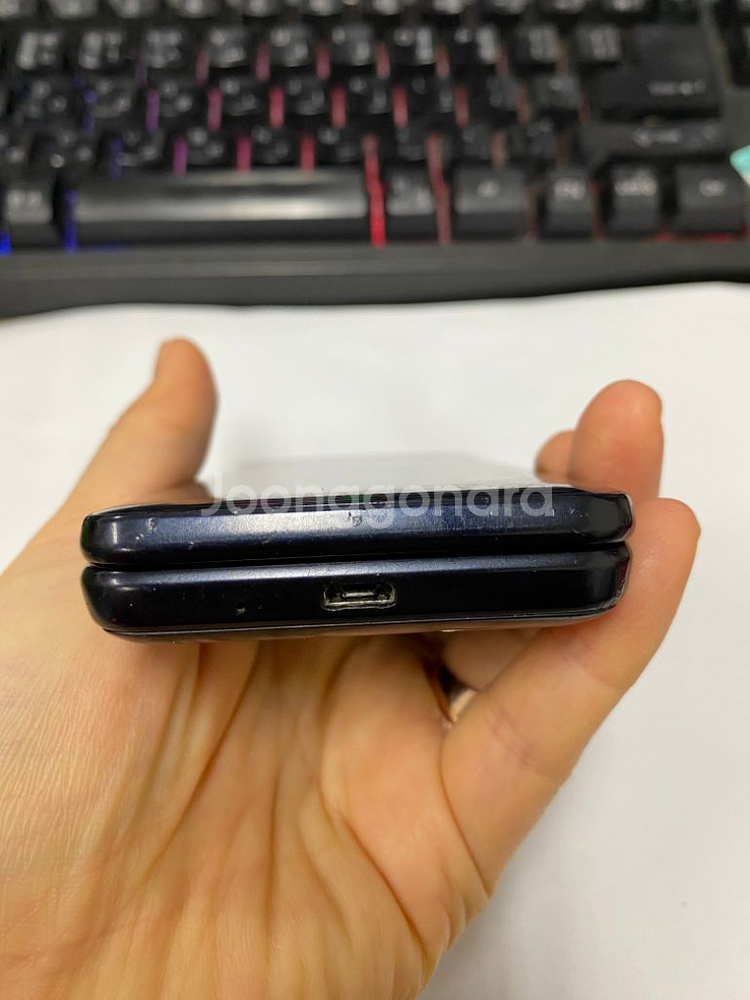 KT 갤럭시폴더2 블랙 20년개통 32GB 효도폰학생폰--6