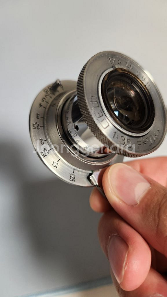 인더스타 10 렌즈 + m마운트 어댑터 팝니다.--4