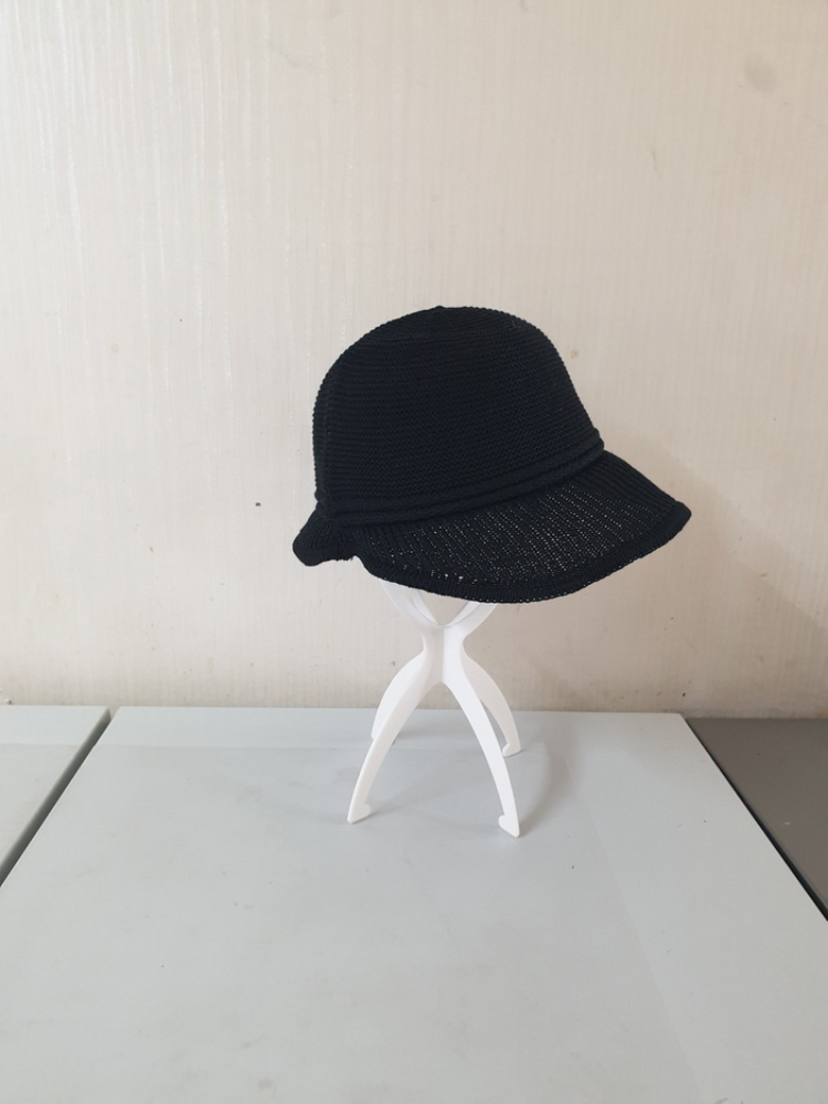 블랙버킷 버킷 챙모자 창모자 여성모자 이미지