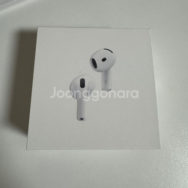 에어팟 4세대 ANC 미개봉--0